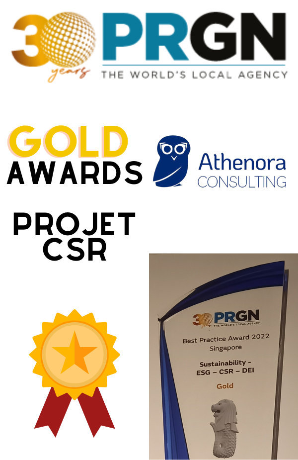 GOLD Awards remporté à Singapour ! PRGN international PR Competition