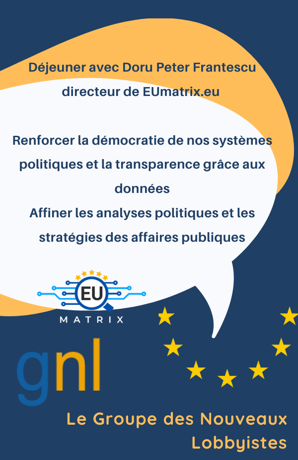 Affiner les analyses stratégies des affaires publiques grâce aux données : EU MATRIX