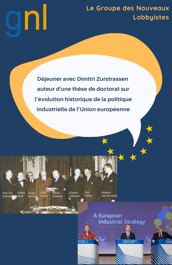 Déjeuner du GNL sur les évolutions de la politique industrielle du Traité CECA au NZIA