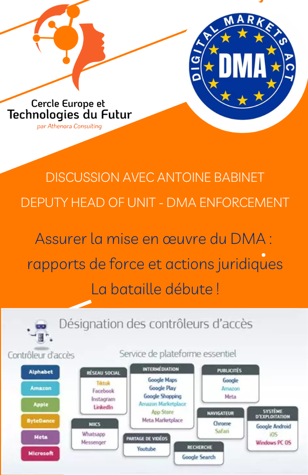 Faire appliquer le DMA : la bataille est ouverte !